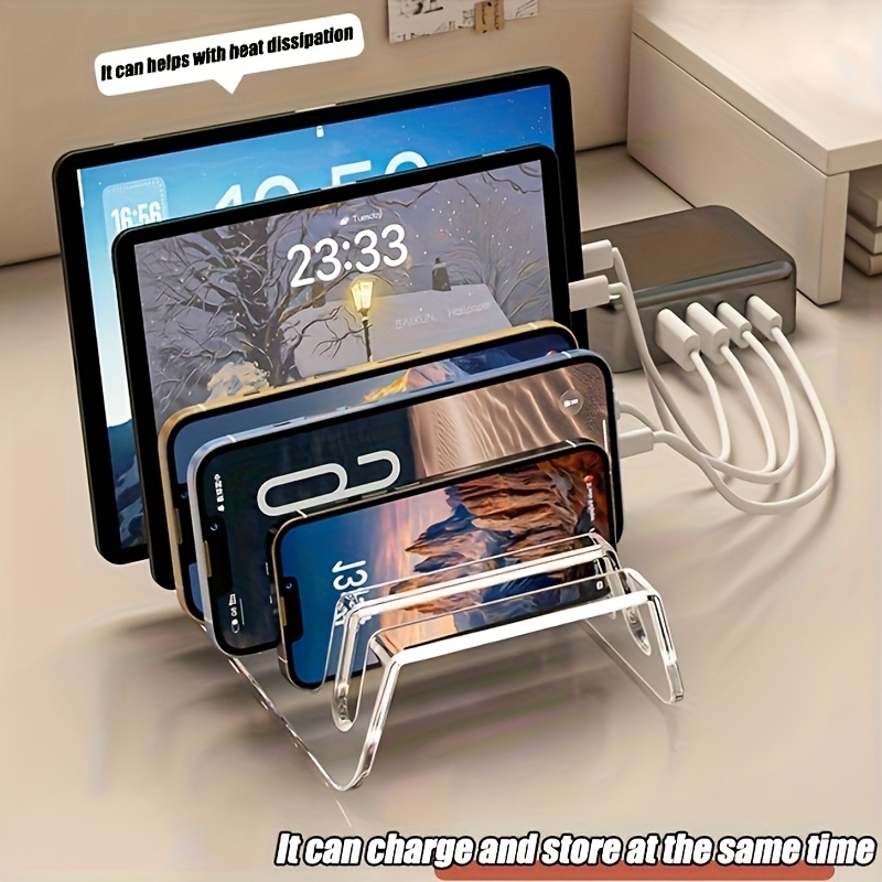 Modern Electronics Gadgets - Akrylowy stojak na 6/8 urządzeń, stojak