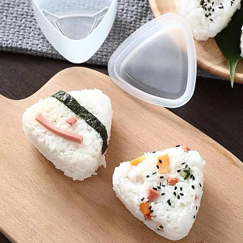 Japanese Electronics Gadgets - Kształt kreskówki Onigiri Zestaw kulek ryżowych