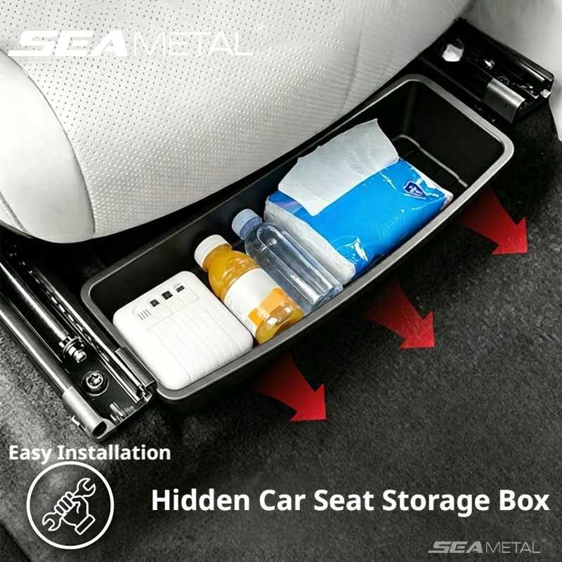 Gadgets For Electronics - SEAMETAL Uniwersalny organizer pod siedzenie samochodowe,