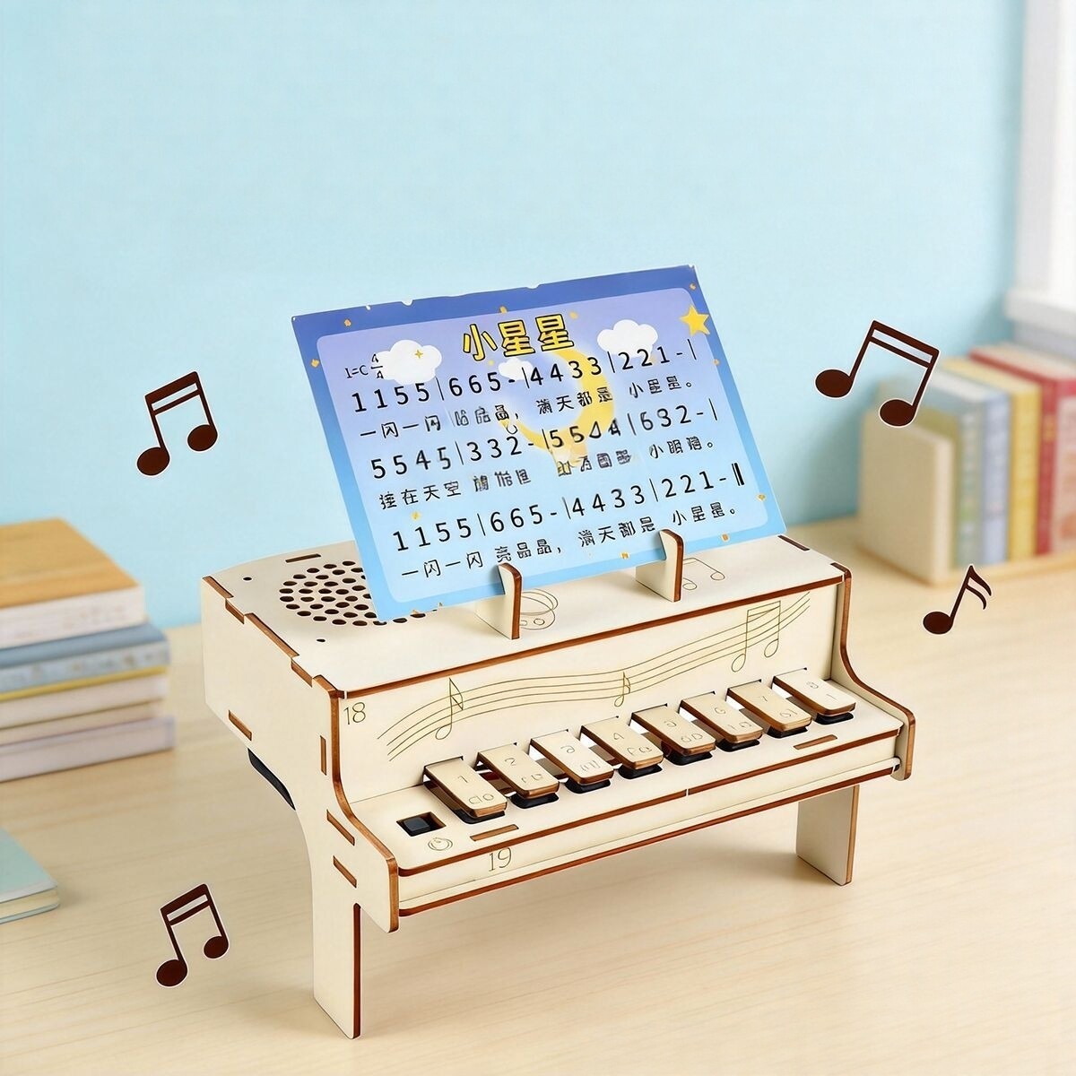 Diy Electronics Gadgets - Zestaw do samodzielnego montażu drewnianego pianina