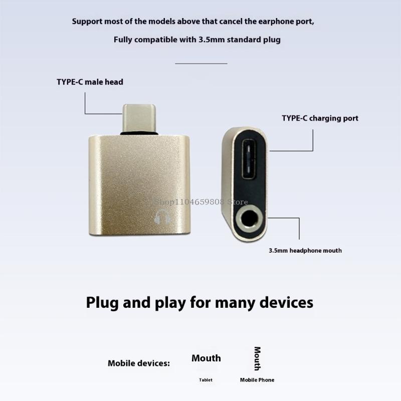 Electronics And Gadgets C - Jednoczesne ładowanie i dźwięk adapter USB