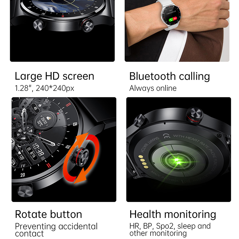 Smartwatch ECG+PPG z funkcją p – Electronics Gadgets For Men recenzja i cena