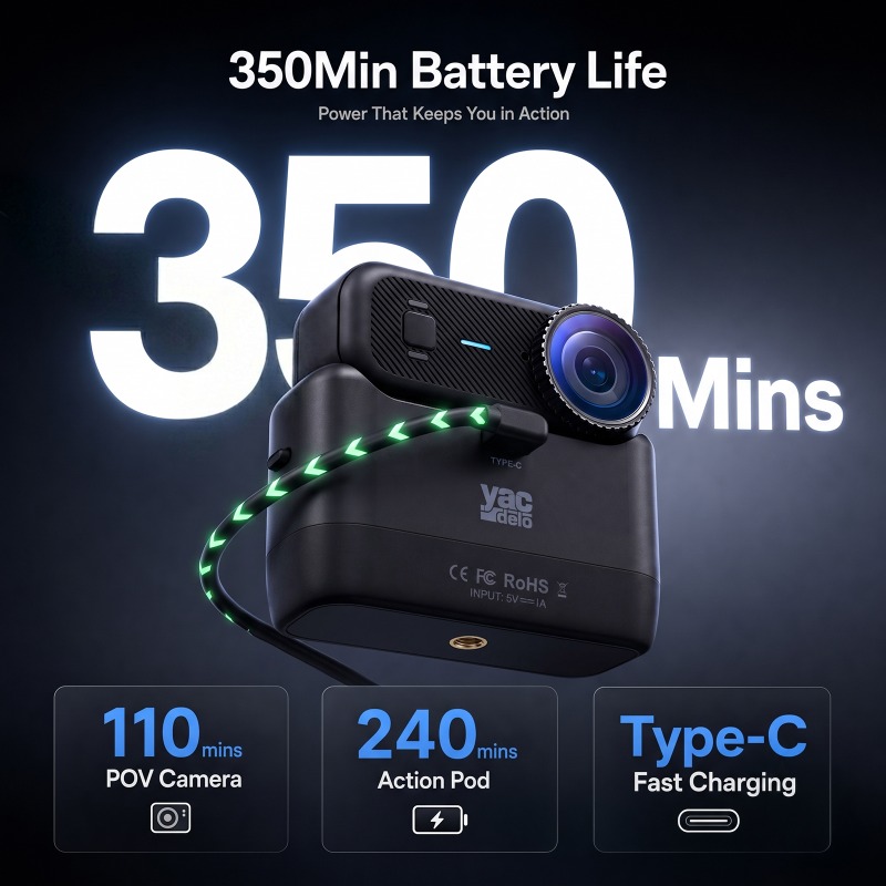 Kamera sportowa APEX Action 4K – Action Camera 4K recenzja i cena