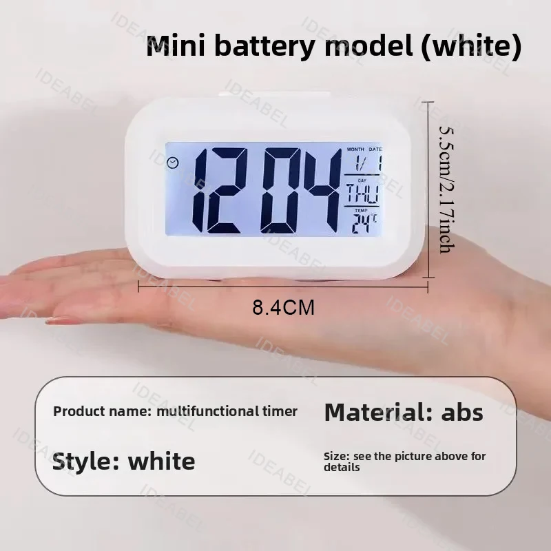 Cyfrowy budzik LED z podświetl – Modern Electronics Gadgets recenzja i cena