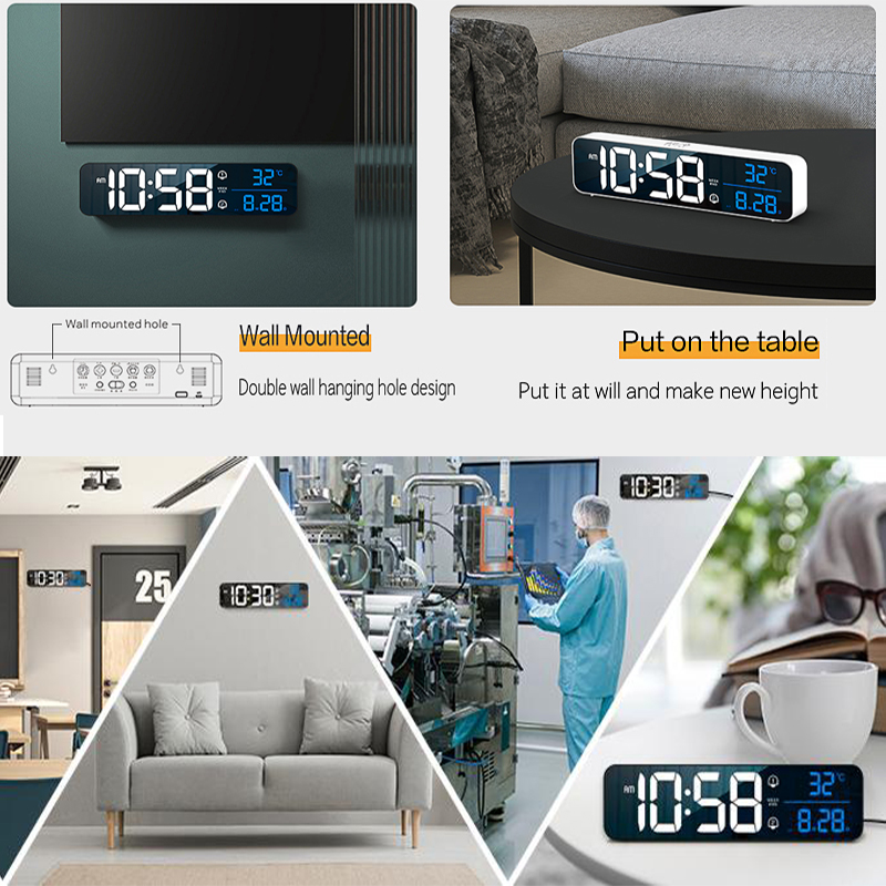 Cyfrowy budzik LED Zegar elekt – Modern Electronics Gadgets recenzja i cena