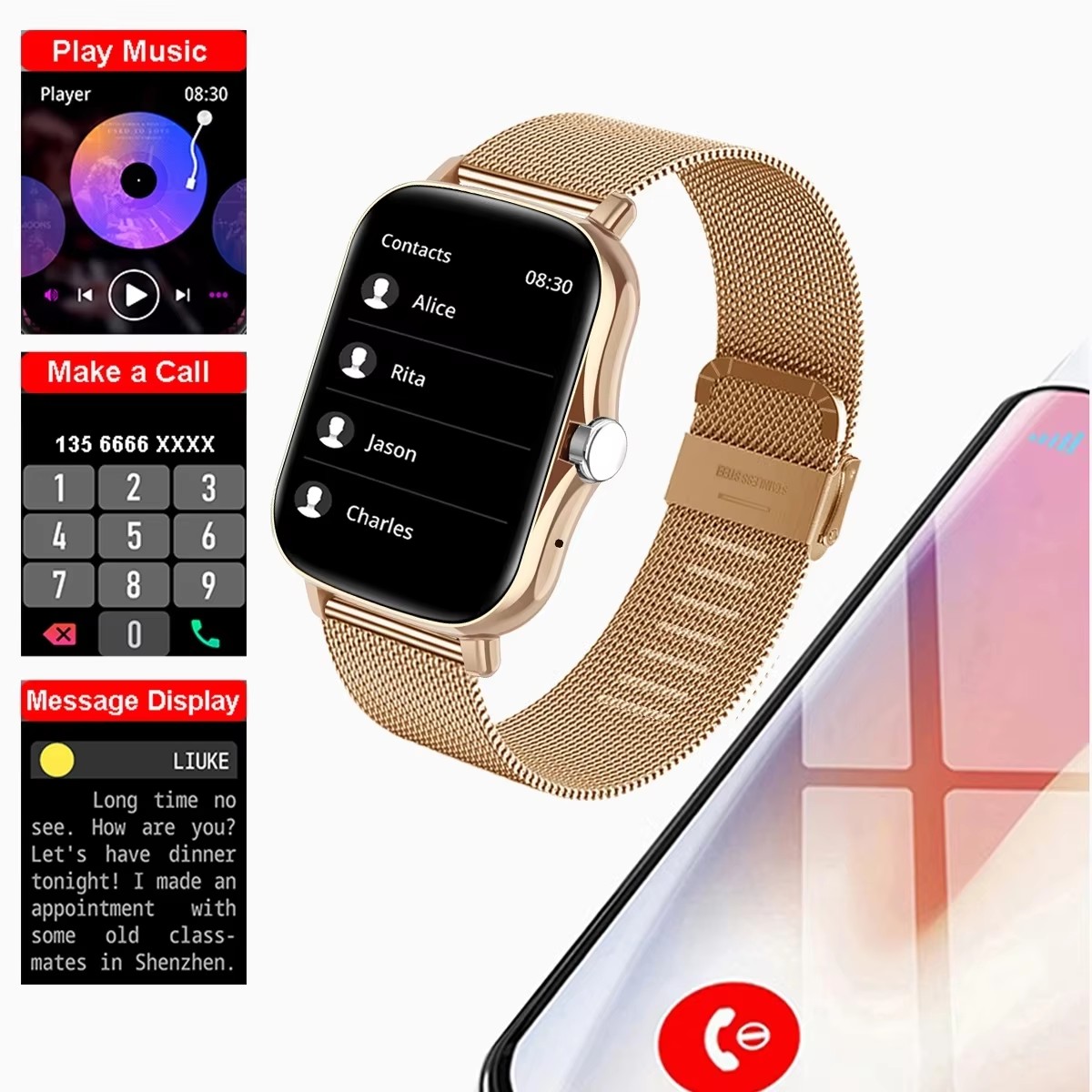 Nowy wielofunkcyjny smartwatch – Electronics Gadgets For Men recenzja i cena