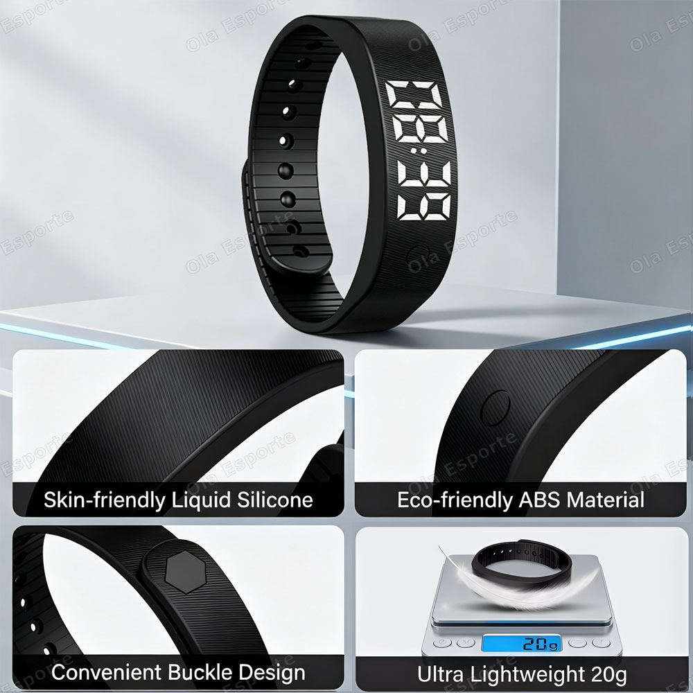 Wibrujący budzik zegarek dla g – Electronics Gadgets For Men recenzja i cena