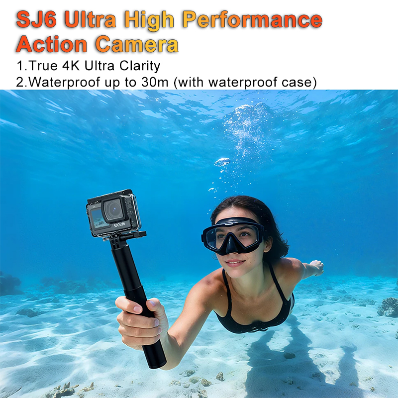 Kamera sportowa SJCAM SJ6 Ultr – Action Camera 4K recenzja i cena