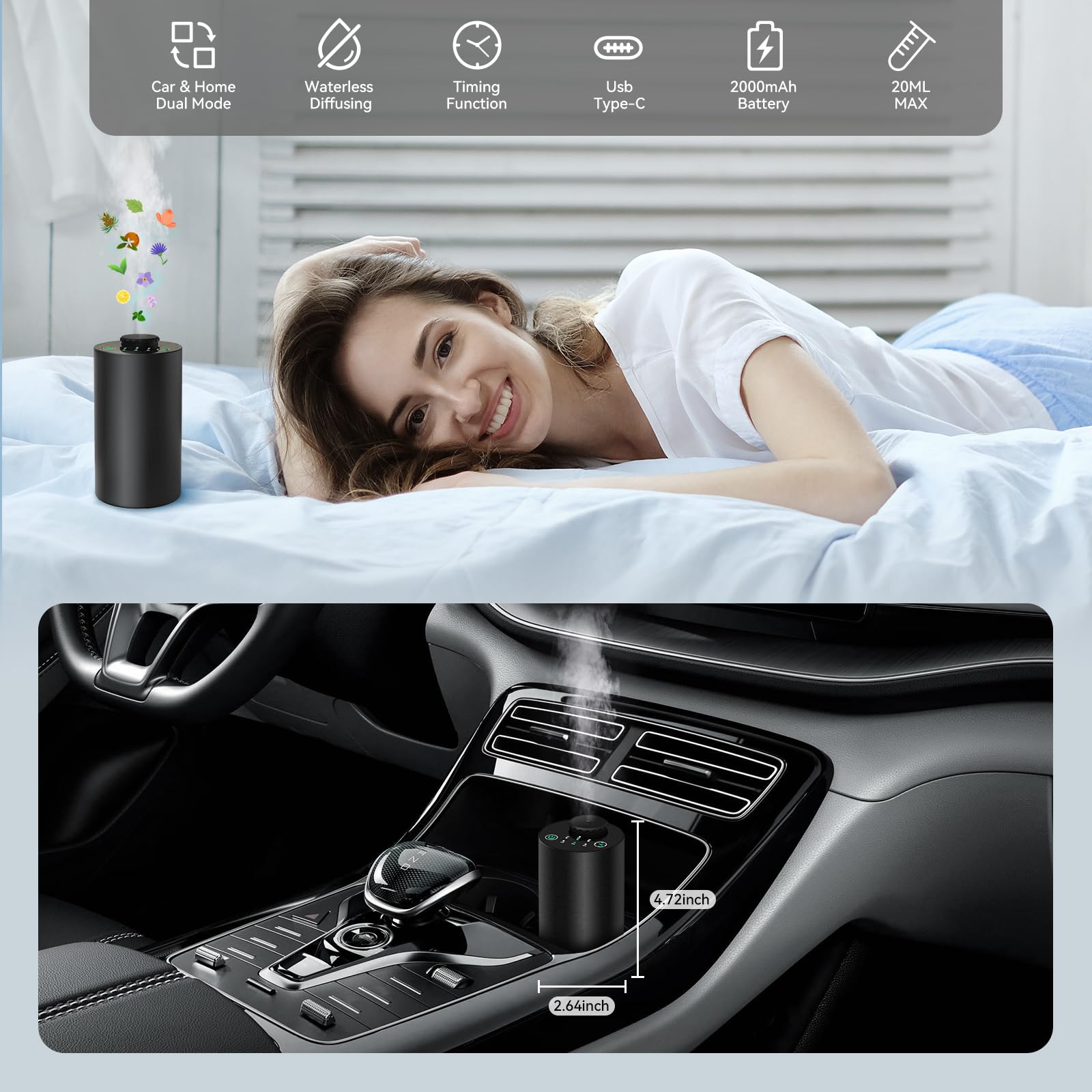 Bezprzewodowy dyfuzor olejków  – Electronics Gadgets For Home recenzja i cena
