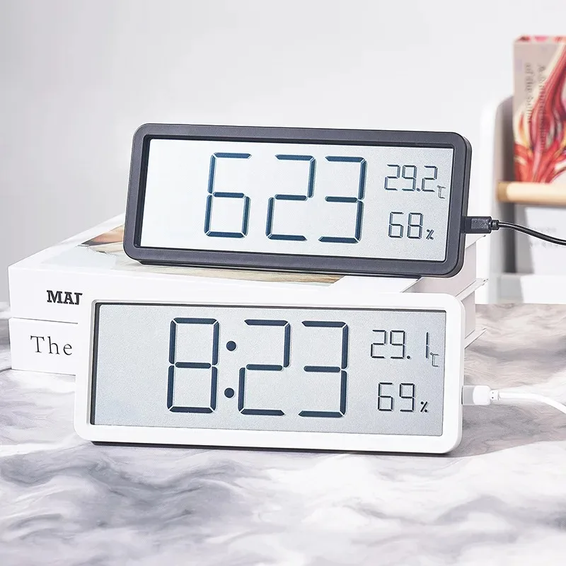 Ekran LCD Cyfrowy Zegar Ścienn – Modern Electronics Gadgets recenzja i cena