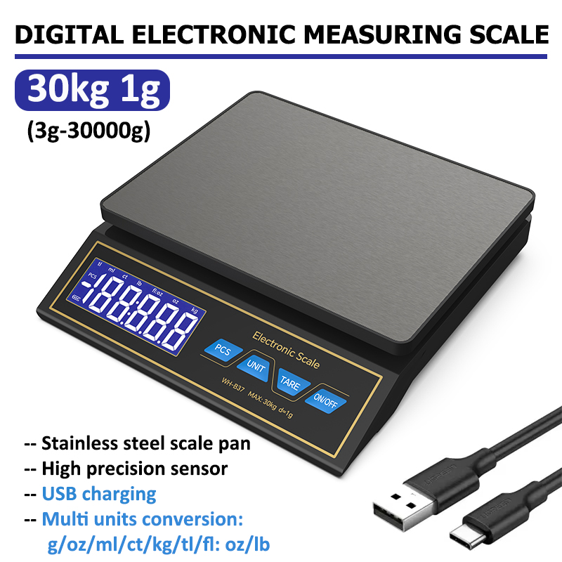 Cyfrowa waga kuchenna LCD 30kg – Gadgets For Electronics recenzja i cena