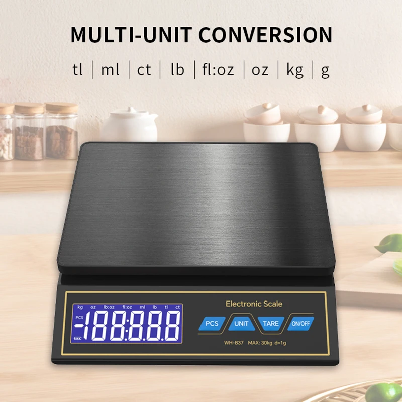 Cyfrowa waga kuchenna LCD 30kg – Gadgets For Electronics recenzja i cena